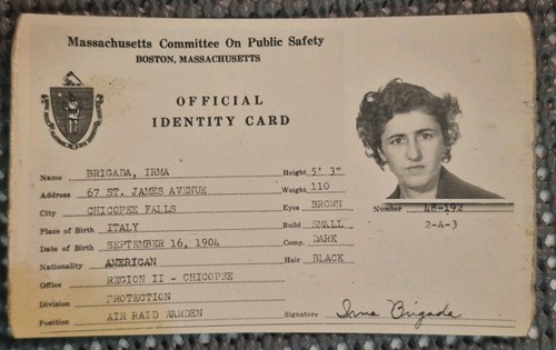 Wwii massachusetts committee - massachusetts,