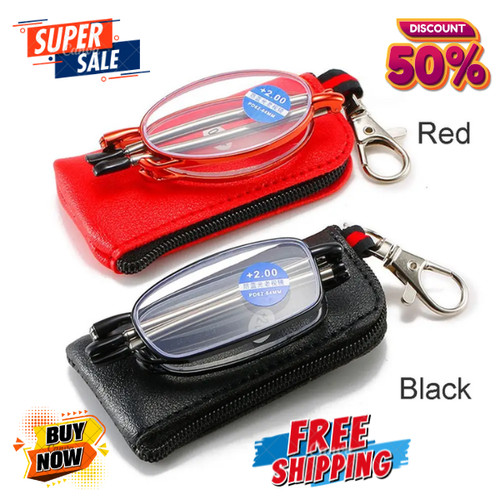 Folding reading glasses - folding,