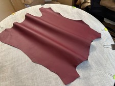 LEATHER skins,hides,,Deep Burgundy,,HN1338