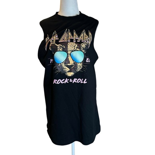 Def leppard women - leppard, black