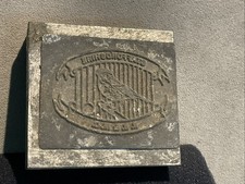 Staffordshire Bird Printing Block Vintage