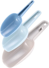3 Pcs Plastic Ice Scoops