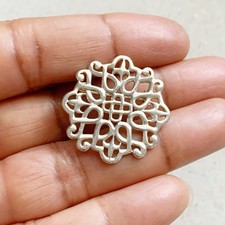 Vintage Sterling Silver Brooch CELTIC KNOT Pin IRISH Jewellery Gift for Her