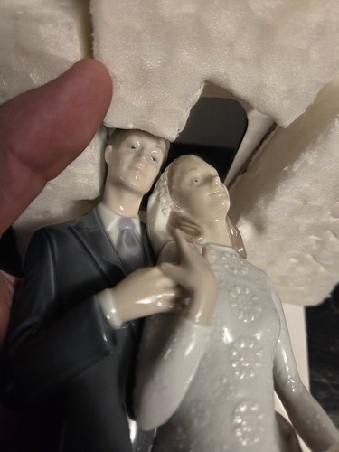 Lladro 8449 wedding rare under - lladro,