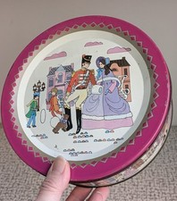60s 70s Vintage Mackintosh's Quality Street Sweet Toffee Tin Crinoline Lady