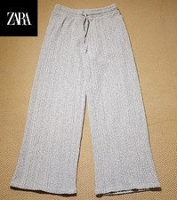 Zara Women's Silver Wide Leg