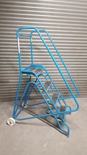 Fort Arrow 4 Tread Steel Mobile Safety Warehouse Steps / Ladders Platform Height