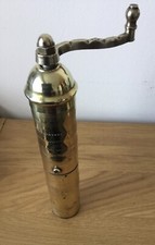 VINTAGE BRASS TURKISH COFFEE GRINDER.