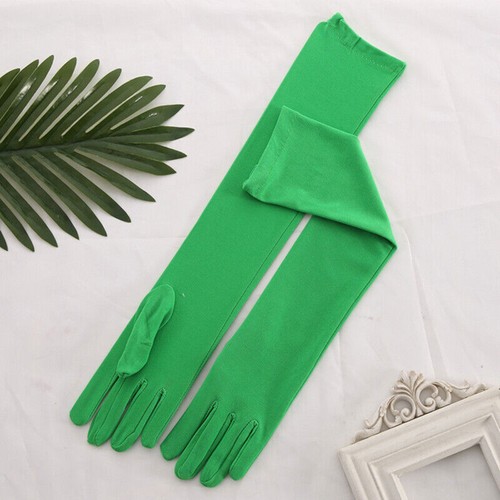 Long stretch satin - long,