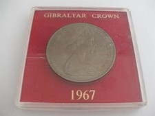 QEII 1967 Gibraltar Crown Coin