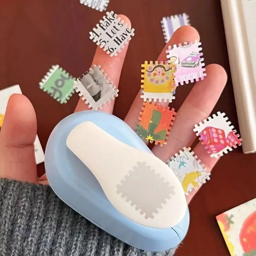 Hole puncher stamp border - puncher,