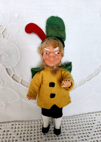 Vintage irish leprechaun doll - irish,