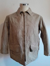 Vintage French Hunting Jacket  Dickson Toile 1960s Workwear Chore Coat