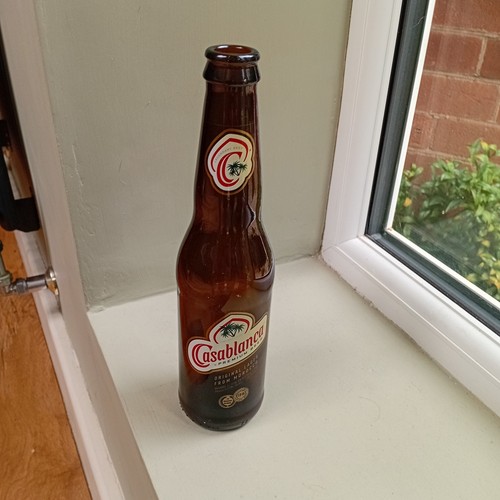 Casablanca beer morocco brown - beer,