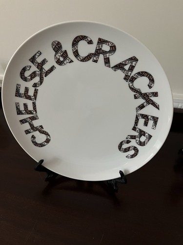 Cheese and crackers serving - cheese,