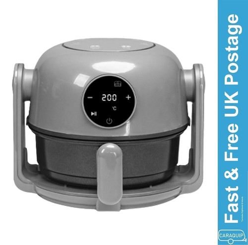 Grey 800w air fryer hob - grey,
