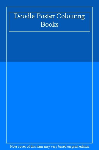 Doodle poster colouring books - poster, books-