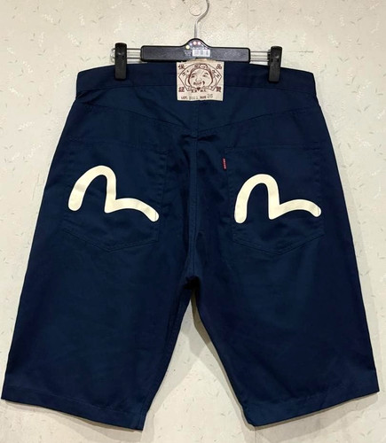 Evisu 2001 shorts - evisu,