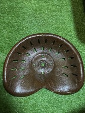 vintage cast iron tractor seat