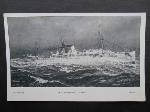 Transport ship hmt dunera - h,