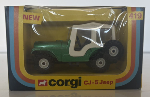 Corgi 419 jeep in - corgi, cj-5