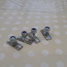 4 X Unwin T Bolt T Bar  25MM