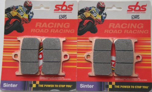 Front brake pads sbs 634 - brake, rs