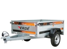 Used Erde 193 Camping Utility Car Trailer + Spare Wheel + Cover + 750KG MGW✅