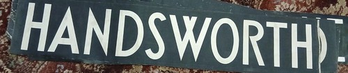 Handsworth destination blind - handsworth,