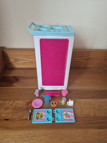 Barbie aeroplane trolly with - barbie,