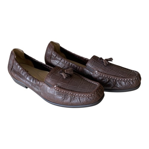 Sas brown tassel shoes - sas, women's