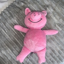 M & S PERCY PIG SOFT PLUSH TOY -8 INCHES