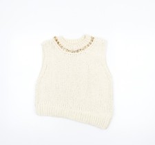 ZARA Women Ivory Sleeveless