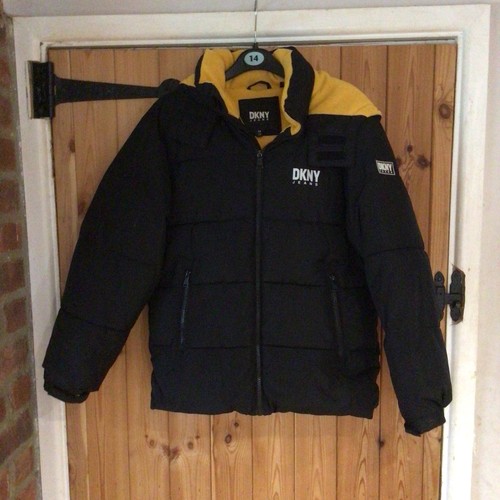 Kids dkny black winter coat - dkny,