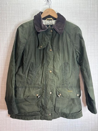 Ladies wax barbour - wax, size