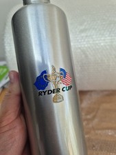 Ryder Cup Water Drink Bottle Flask Tee Holder Golf Ball Bag Strap Carrier