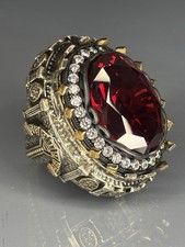 925 Sterling Silver Mens Ruby