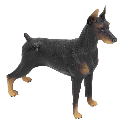 Black doberman model - black, toys