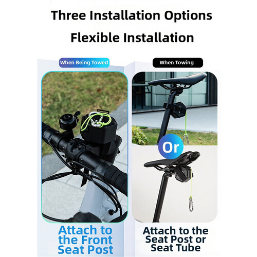 Bike tow rope adjustable - bike,