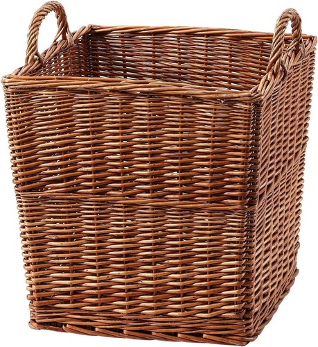 Deep cube natural wicker - cube,