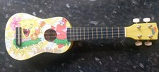 Spongebob Nickelodeon Ukulele 4 Nylon Strings With Soft Bag - Fair Condition