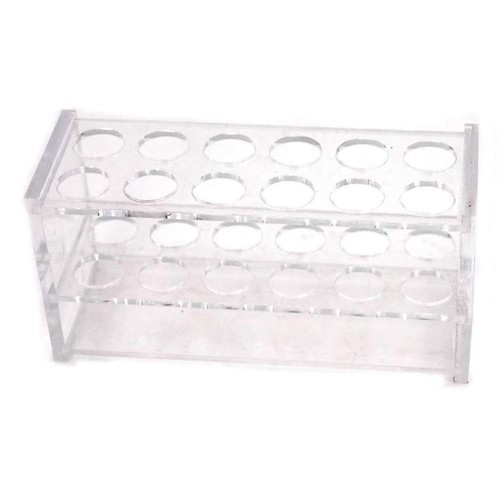 Acrylic lab stand holes - acrylic,