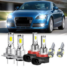 For Audi TT 8J - H7 H11 501 6000K Led HID Headlight Low/Fog/Side Light Bulbs