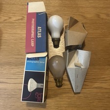 2 X Atlas Photographic Bulbs