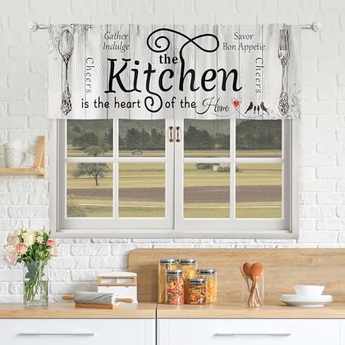 Farmhouse kitchen valances - ,