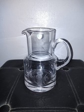 Vintage Burns Crystal Glass