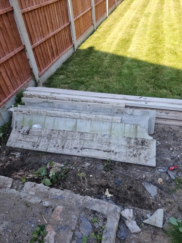 Concrete fence posts - concrete,