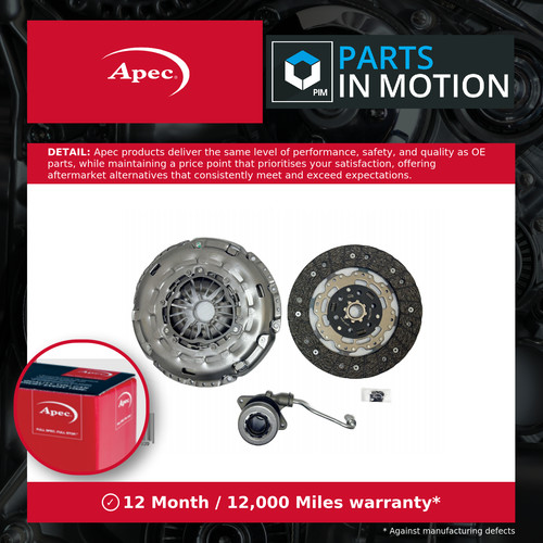 Clutch kit fits fiat - kit, doblo