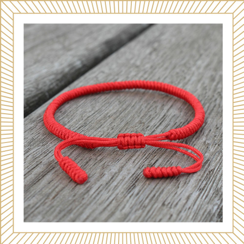 Tibetan buddhist knot bracelet - buddhist,