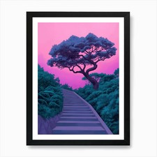 Stairway To Heaven 54 Art Print Fra Framed Wall Art Poster Canvas Print Picture